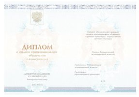 Диплом техникума 2014-2020 в Норильске